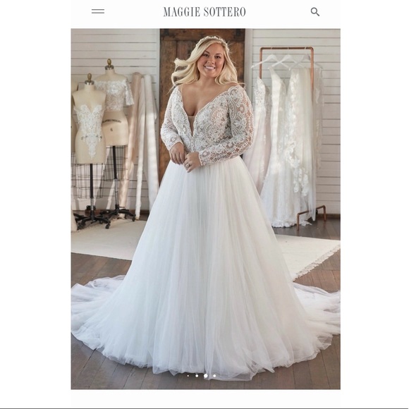 Maggie Sottero Mallory Dawn Ballgown - Picture 8 of 12